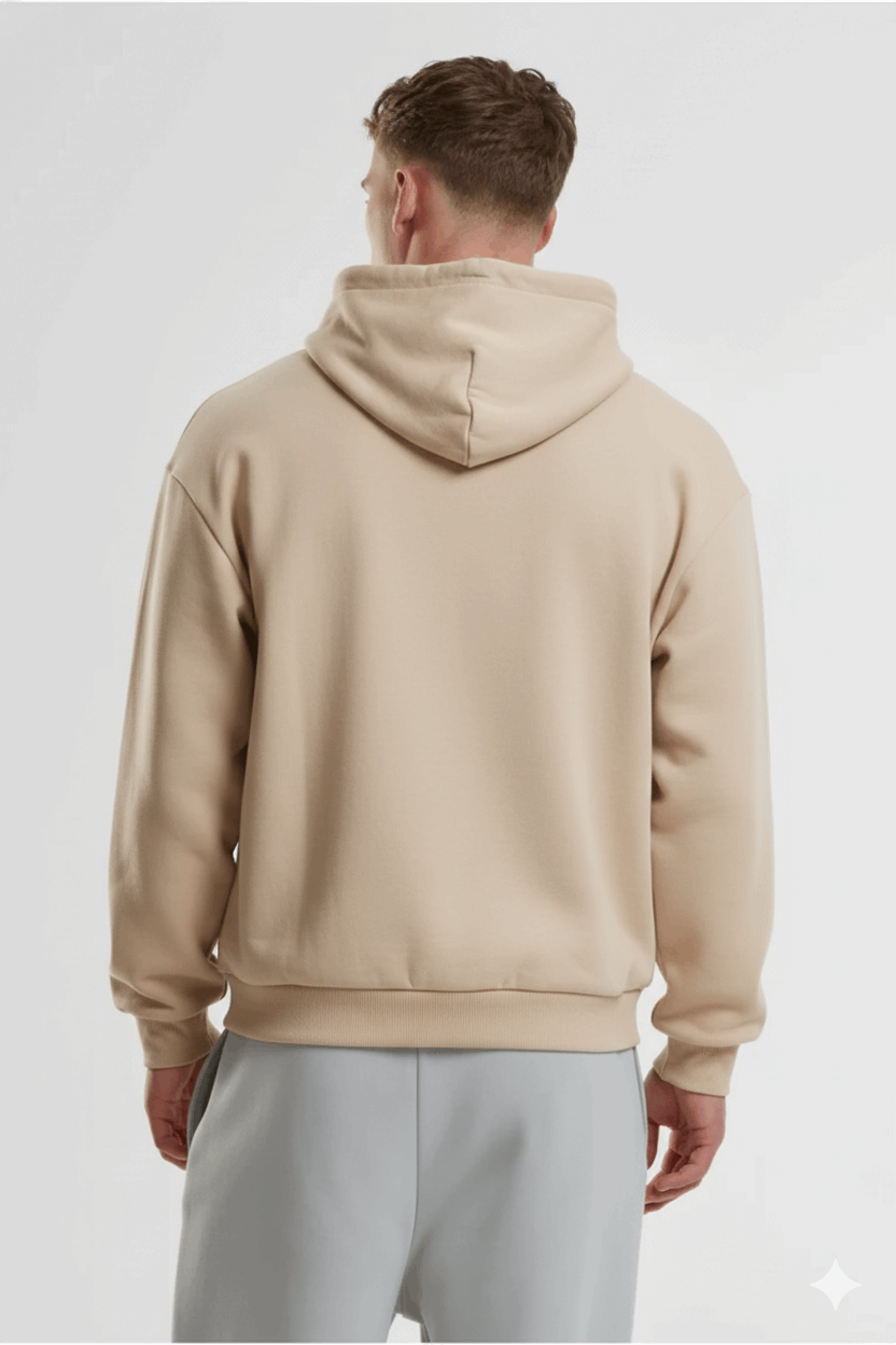Beige Hoodie