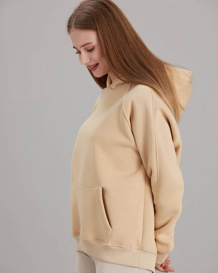 Beige Hoodie
