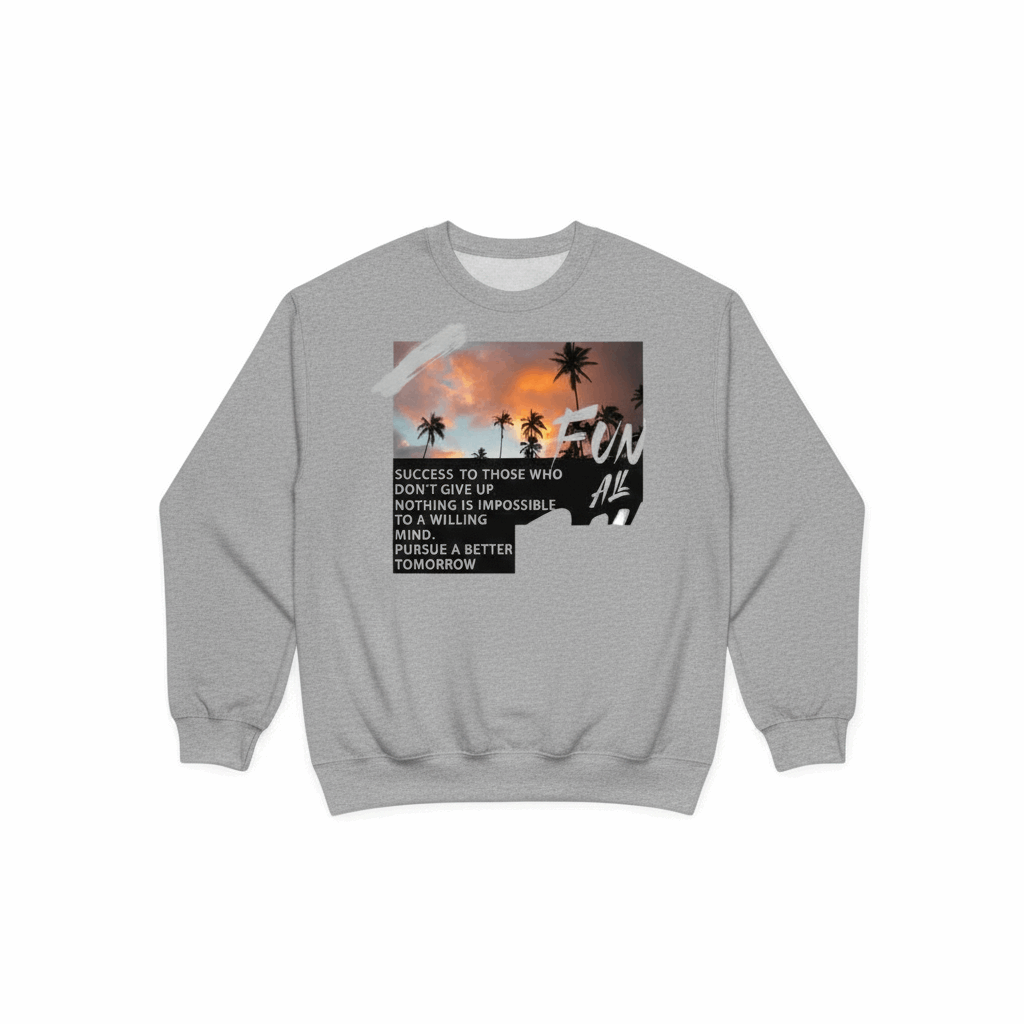 "Inspirational Island Sunset Sweatshirt