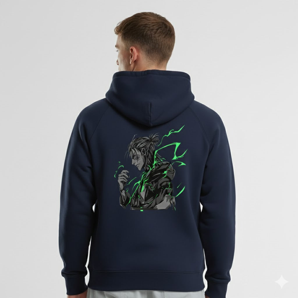 Eren Jaeger Thunder Power Hoodie
