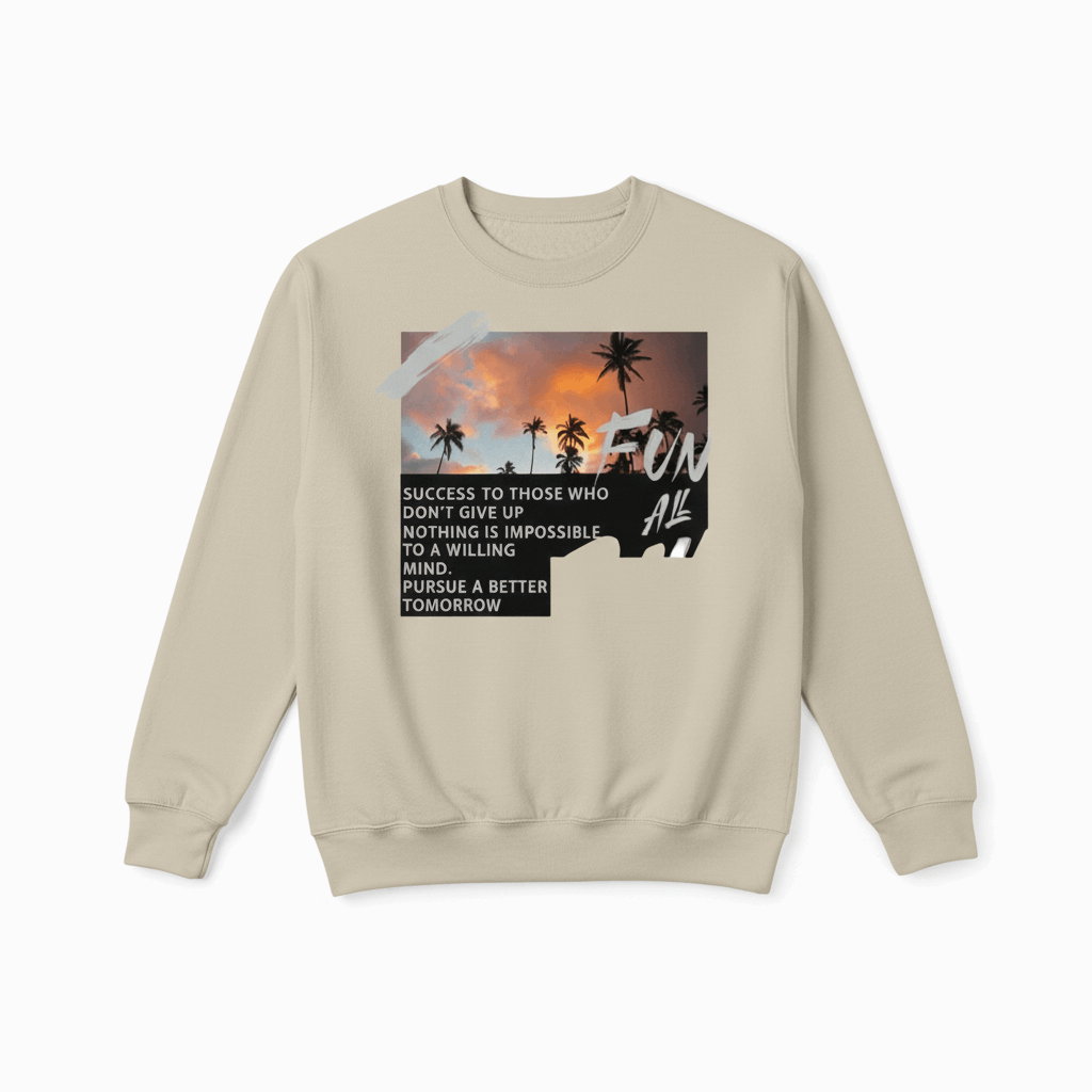 "Inspirational Island Sunset Sweatshirt