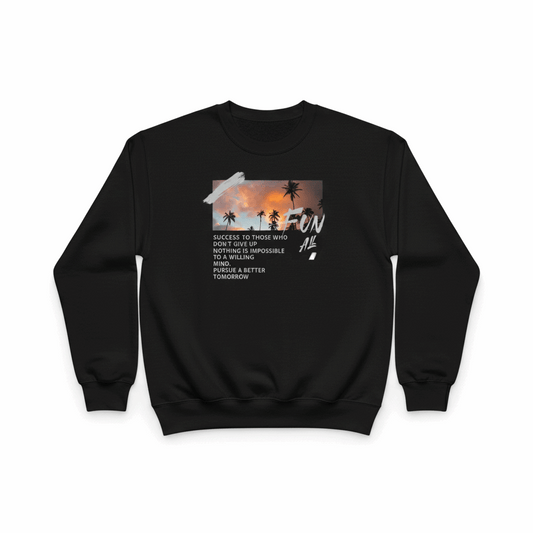 "Inspirational Island Sunset Sweatshirt