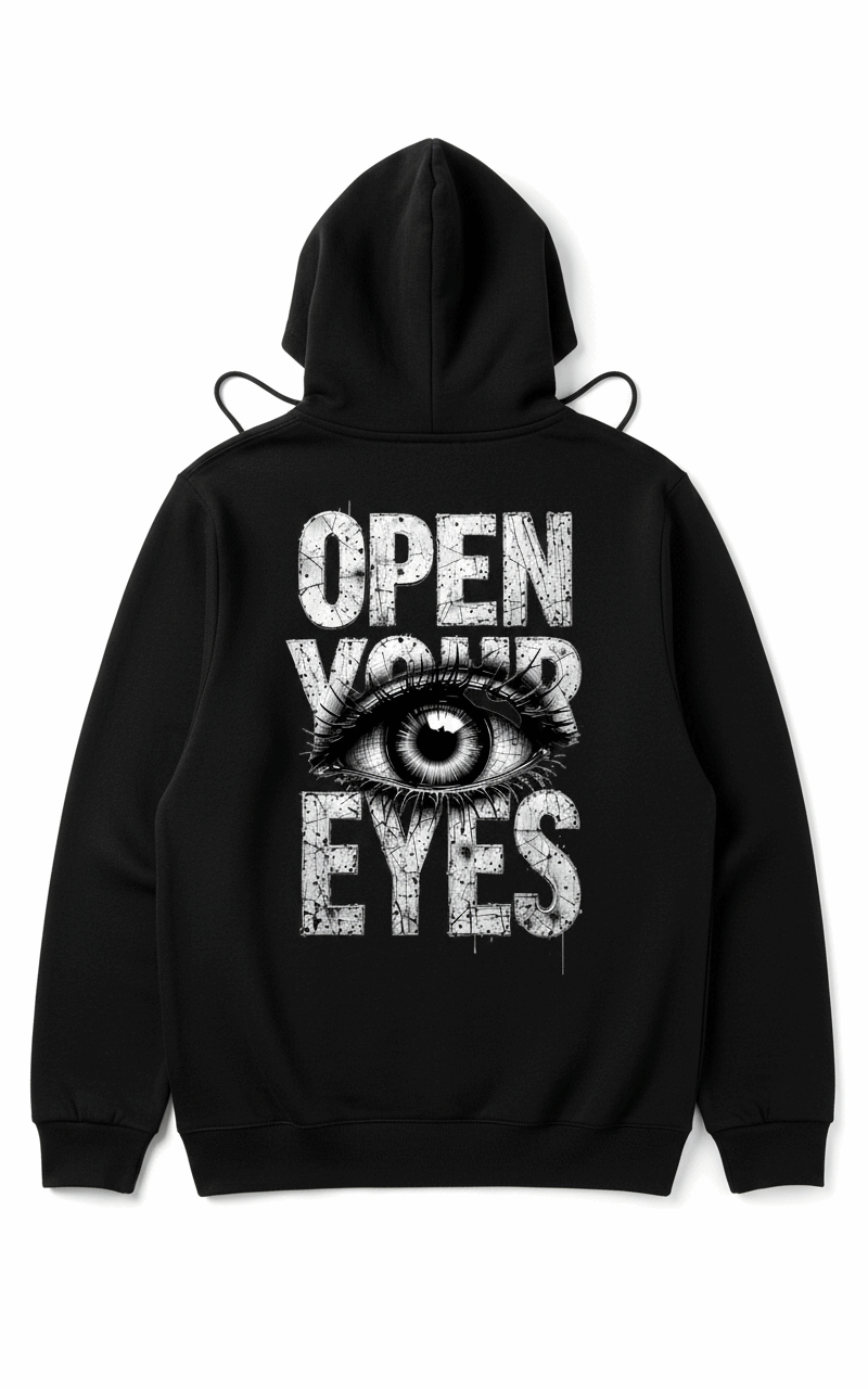 Visionary Eye Grunge Hoodie