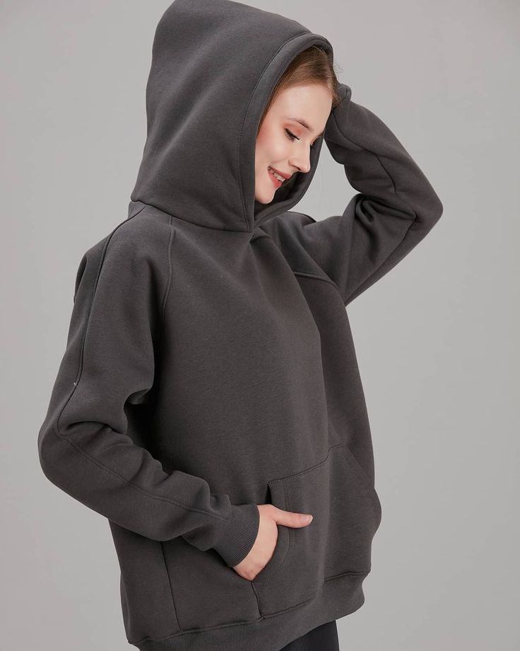 Charcoal grey Hoodie