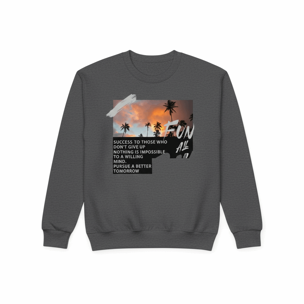 "Inspirational Island Sunset Sweatshirt