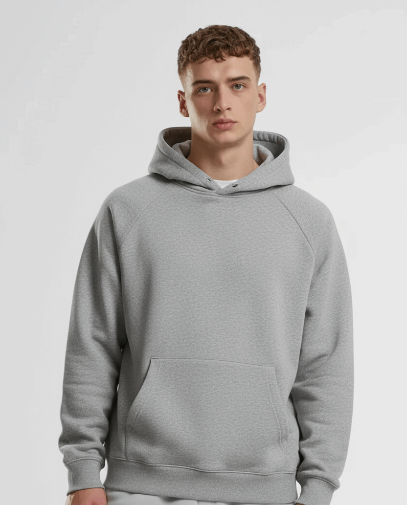 Heather grey  Hoodie