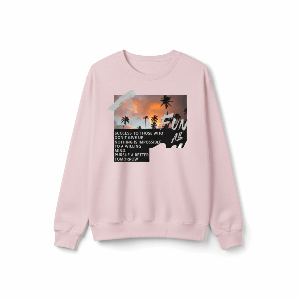 "Inspirational Island Sunset Sweatshirt