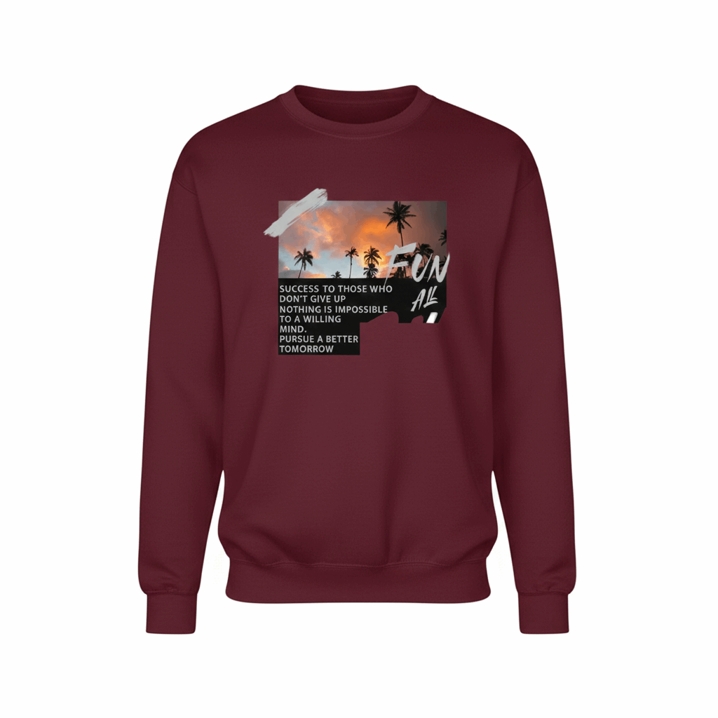 "Inspirational Island Sunset Sweatshirt