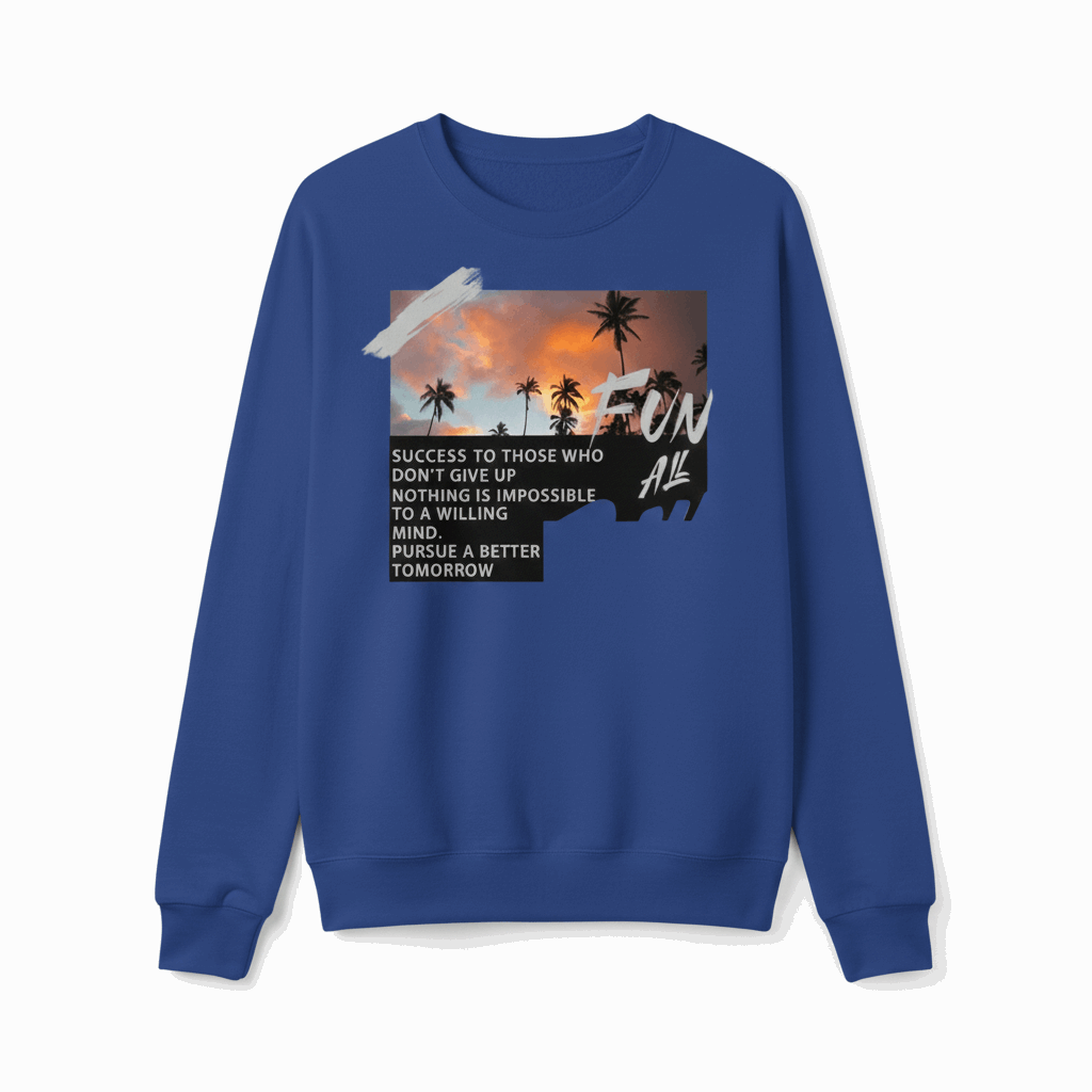 "Inspirational Island Sunset Sweatshirt