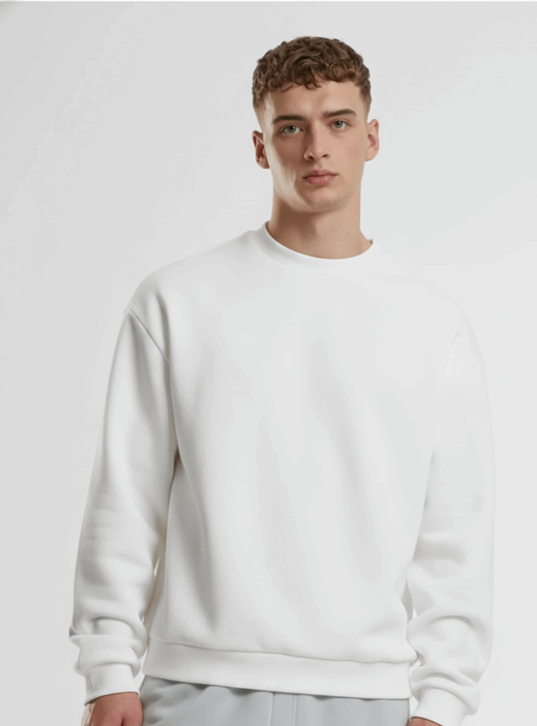 White Sweatshirt