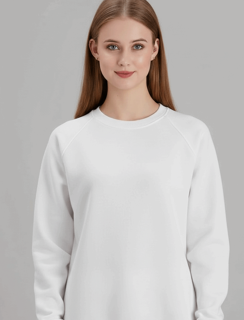 White Sweatshirt