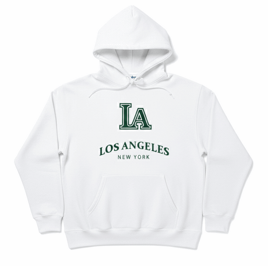 LA NY Embroidered Hoodie